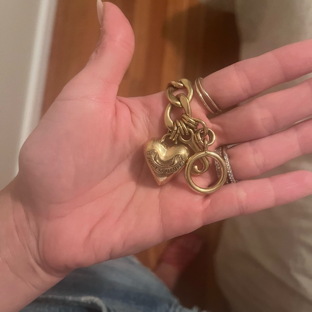 Juicy couture gold chunk bracelet